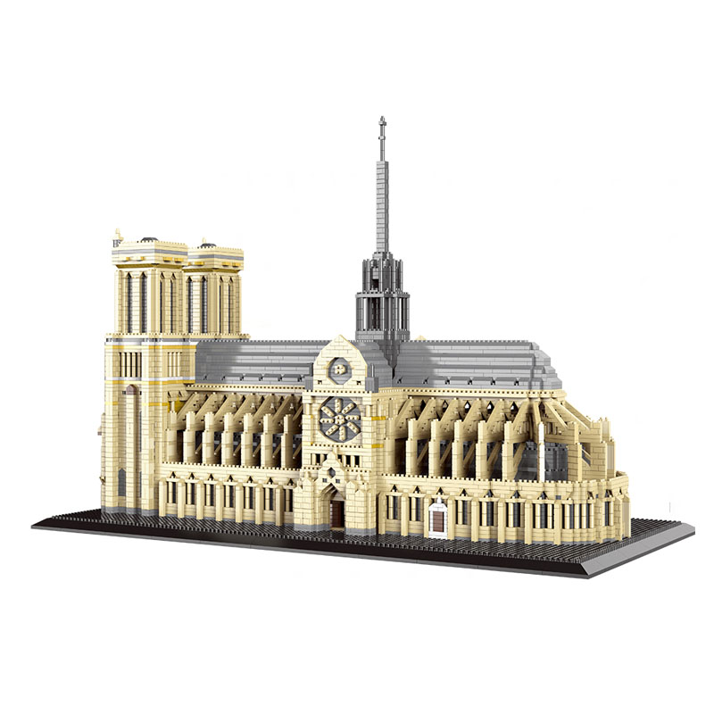 Kids Toys Paris - 7380pcs+World Architecture Mini Building Blocks Notre-Dame