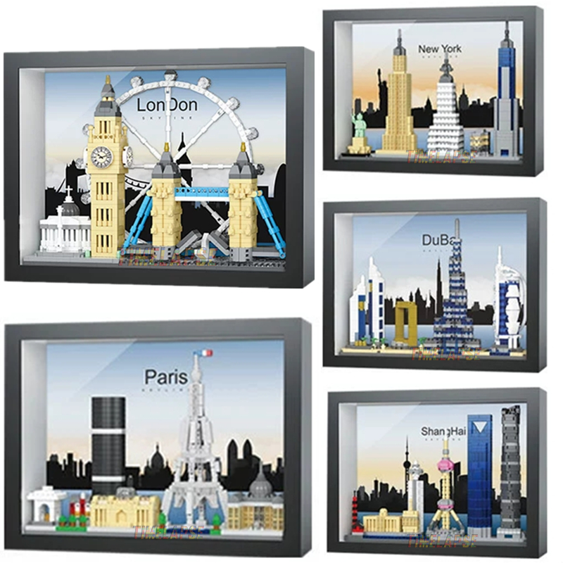 Kids Toys Paris - MOC Architecture Skylines Paris London New