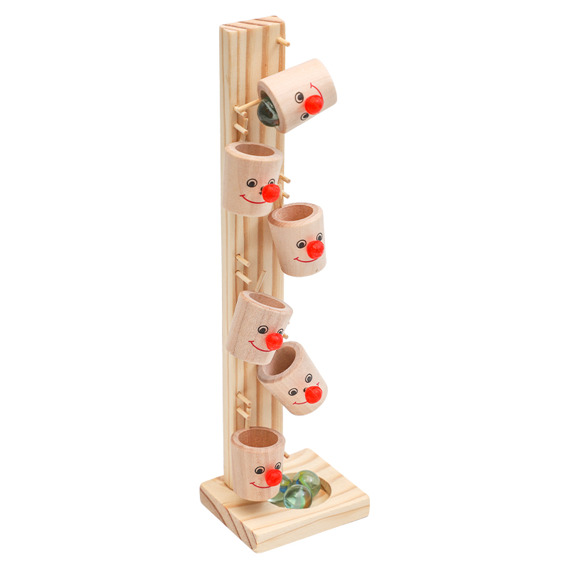 Montessori Clown Pattern Block - Marble Run Set recension och pris