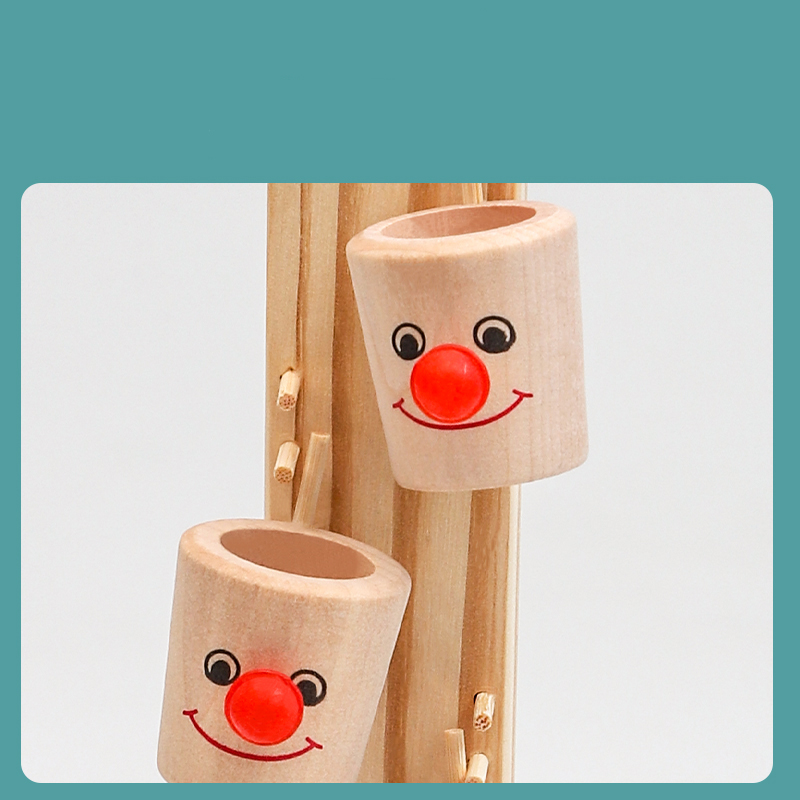 Montessori Clown Pattern Block - Marble Run Set recension och pris