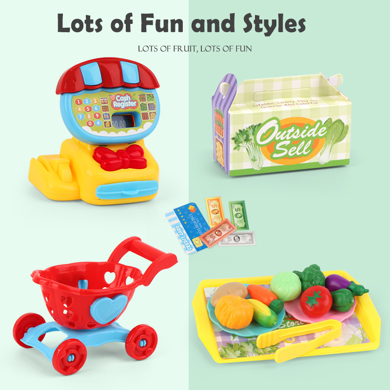 Cash Register Toys Play Calcul - Toy Cash Register recension och pris