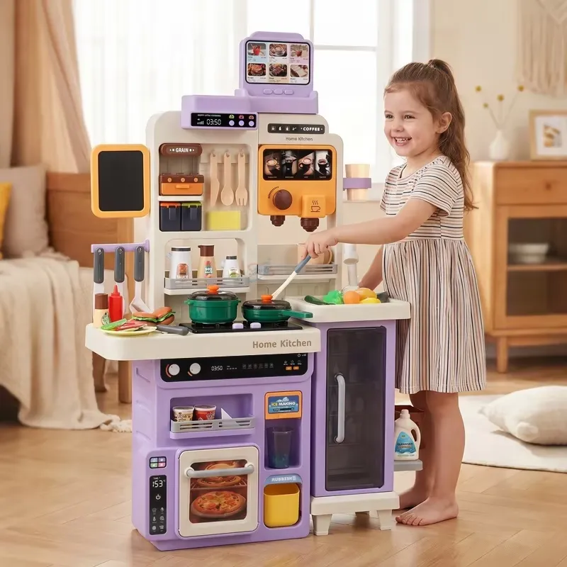 90cm Large Pretend Play Kitche - Play Kitchen Set recension och pris