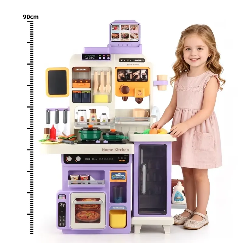 90cm Large Pretend Play Kitche - Play Kitchen Set recension och pris
