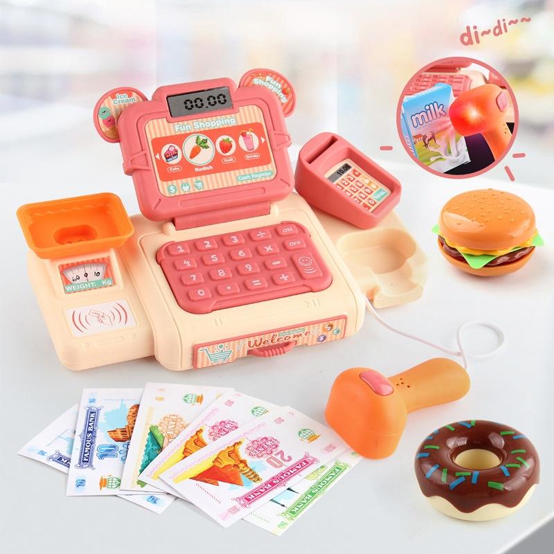 1 Set Parent-Child Cash Regist - Toy Cash Register recension och pris