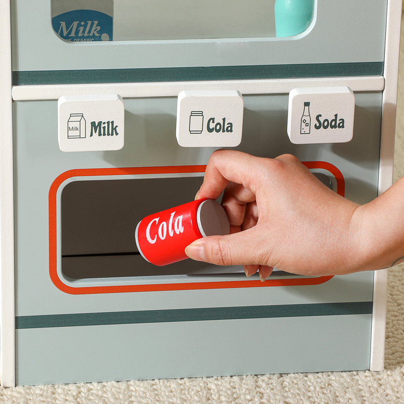 Kids Wooden Grocery Store Play - Toy Cash Register recension och pris