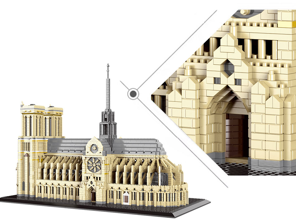7380pcs+World Architecture Min - Kids Toys Paris recension och pris