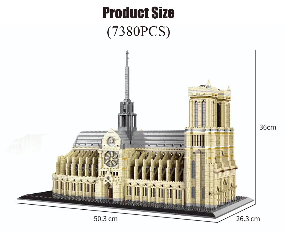 7380pcs+World Architecture Min - Kids Toys Paris recension och pris