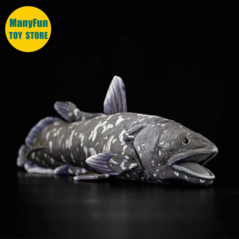 Realistic Coelacanth Plush Toy - Kids Toys Unique recension och pris