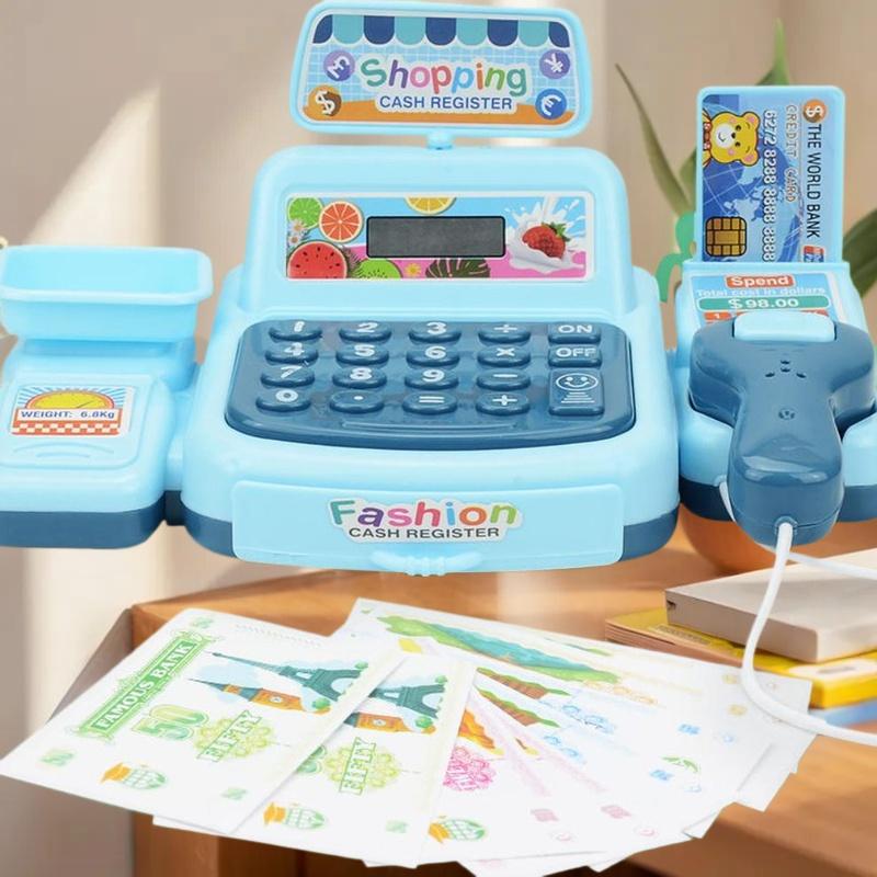 1Set Supermarket Cashier Elect - Toy Cash Register recension och pris