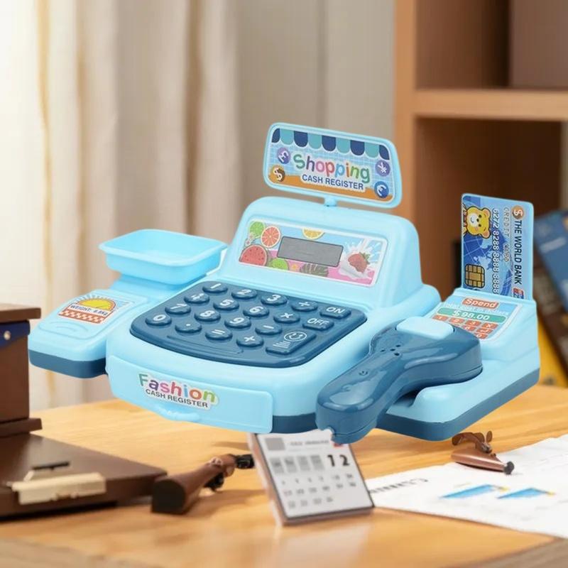 1Set Supermarket Cashier Elect - Toy Cash Register recension och pris