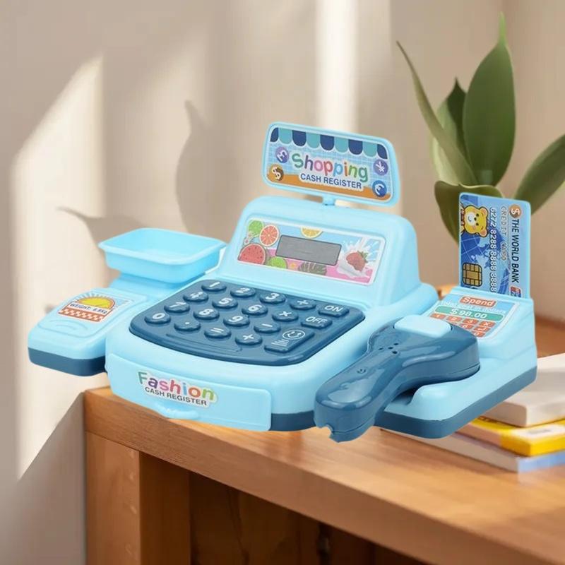 1Set Supermarket Cashier Elect - Toy Cash Register recension och pris