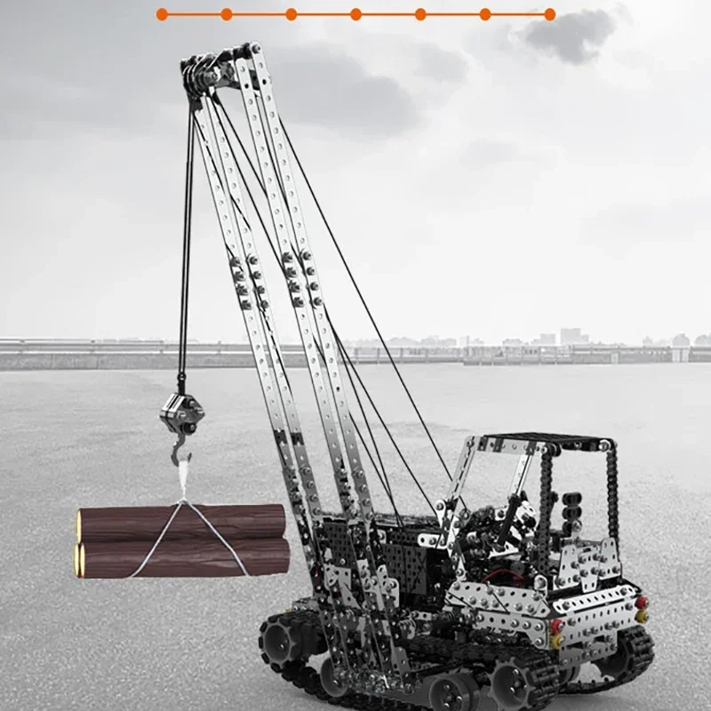 DIY Metal RC Crane Electric Ho - Kids Toys Supplier recension och pris
