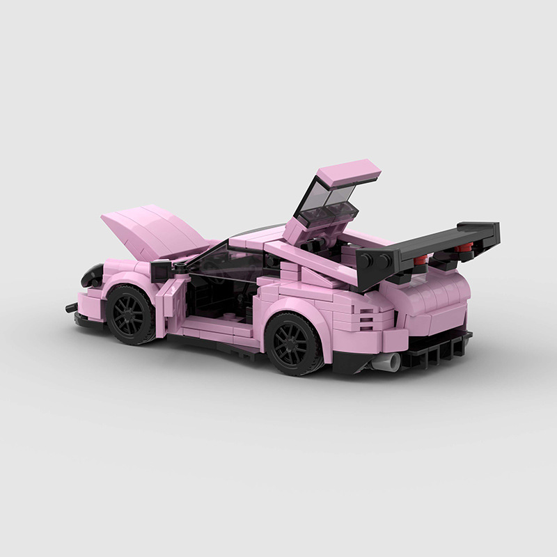 Pink 911 GT3 Rs Sport Speed Ra - Kids Toys Exhibition recension och pris