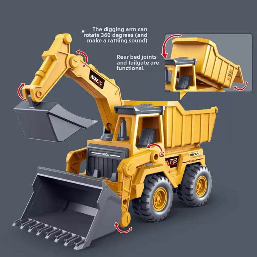 1pcs Excavator Truck Model Toy - Kids Toys Supplier recension och pris