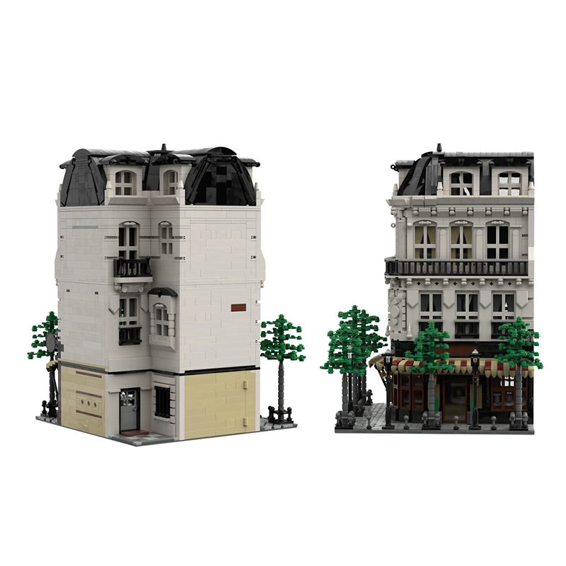 4204pcs MOC Paris Boulangerie  - Kids Toys Paris recension och pris