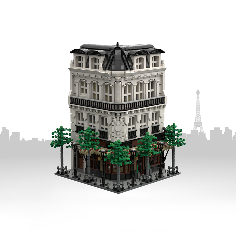 4204pcs MOC Paris Boulangerie  - Kids Toys Paris recension och pris
