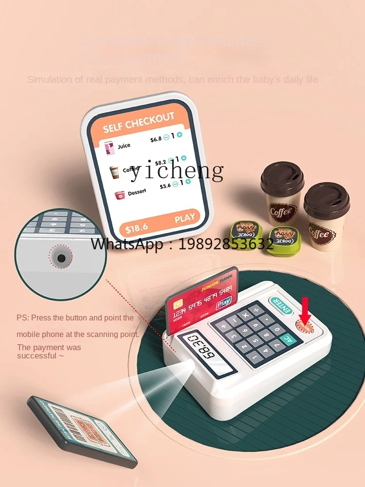 AF   Children Cash Register To - Toy Cash Register recension och pris