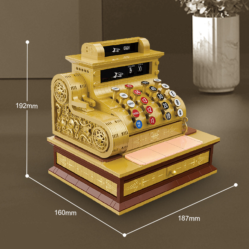 Creative Classic Vintage Retro - Toy Cash Register recension och pris