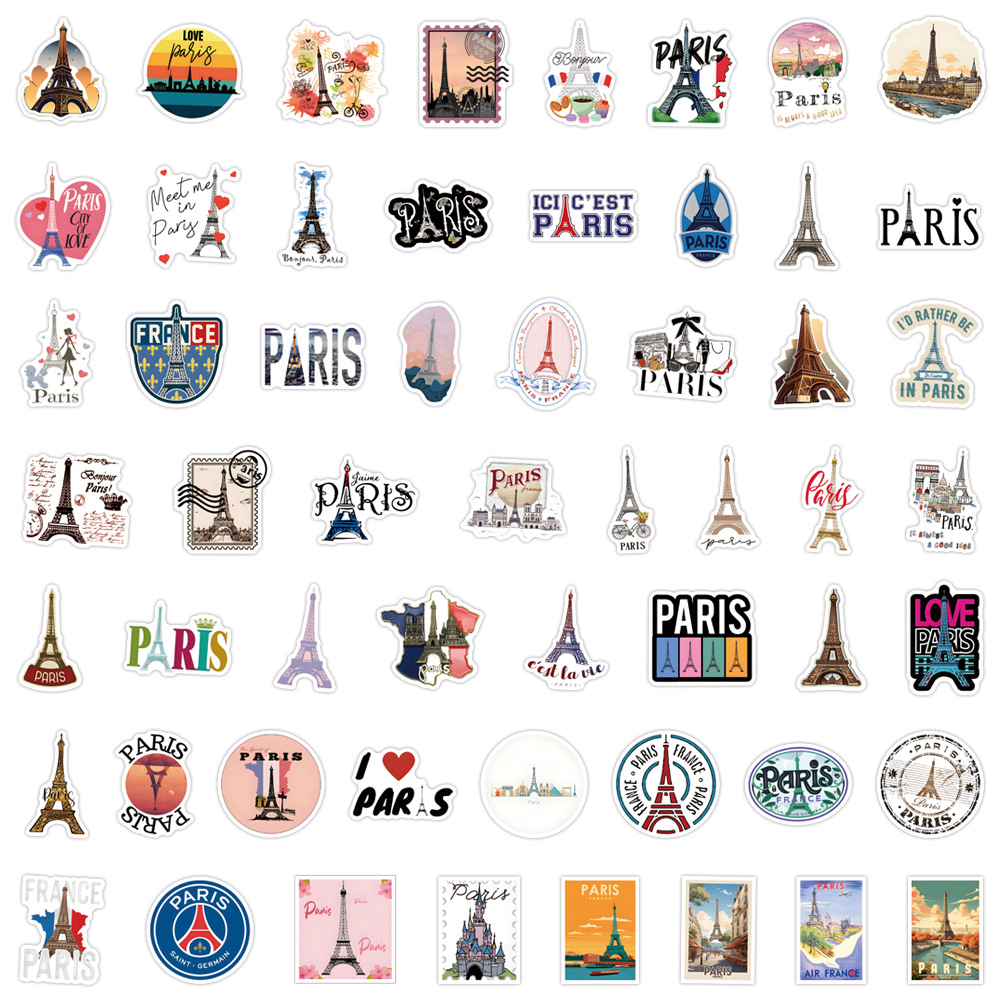 50/100PCS Love in Paris France - Kids Toys Paris recension och pris