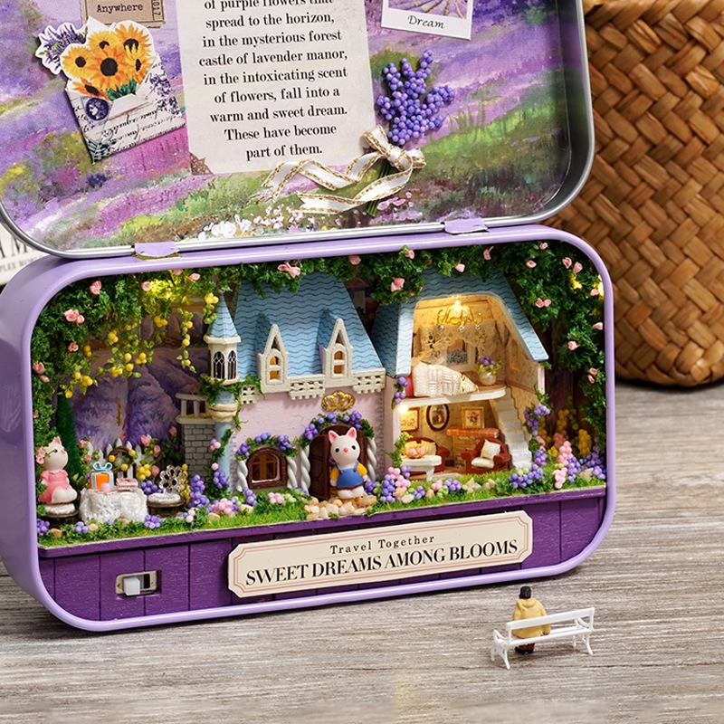 DIY Miniature Tin Box Theater  - Kids Toys Paris recension och pris