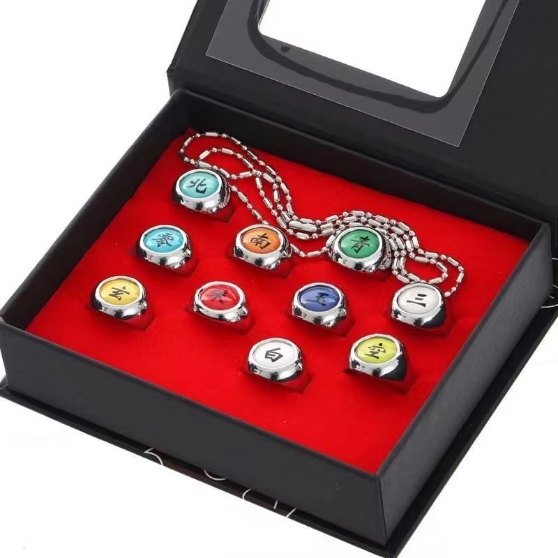 10PCS/Set Anime Akatsuki Itach - Sandbox Play Set recension och pris
