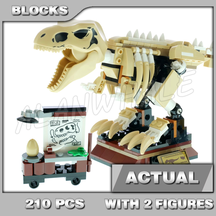 210pcs Jurassic World Dinosaur - Kids Toys Exhibition recension och pris