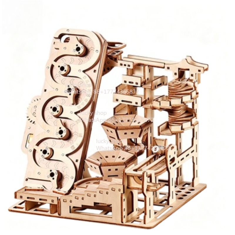 Ury 3D Wooden Puzzle Electric  - Marble Run Set recension och pris