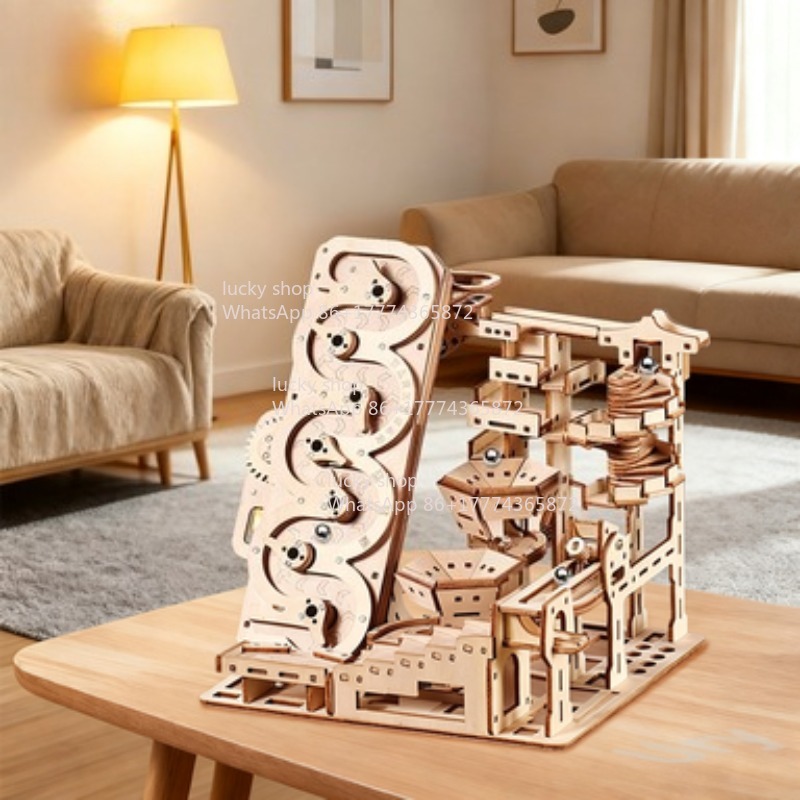 Ury 3D Wooden Puzzle Electric  - Marble Run Set recension och pris