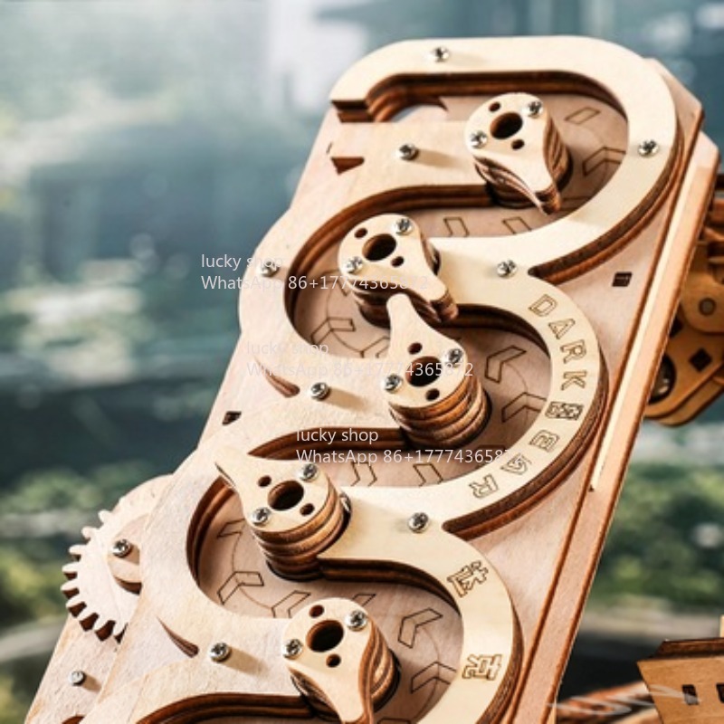 Ury 3D Wooden Puzzle Electric  - Marble Run Set recension och pris