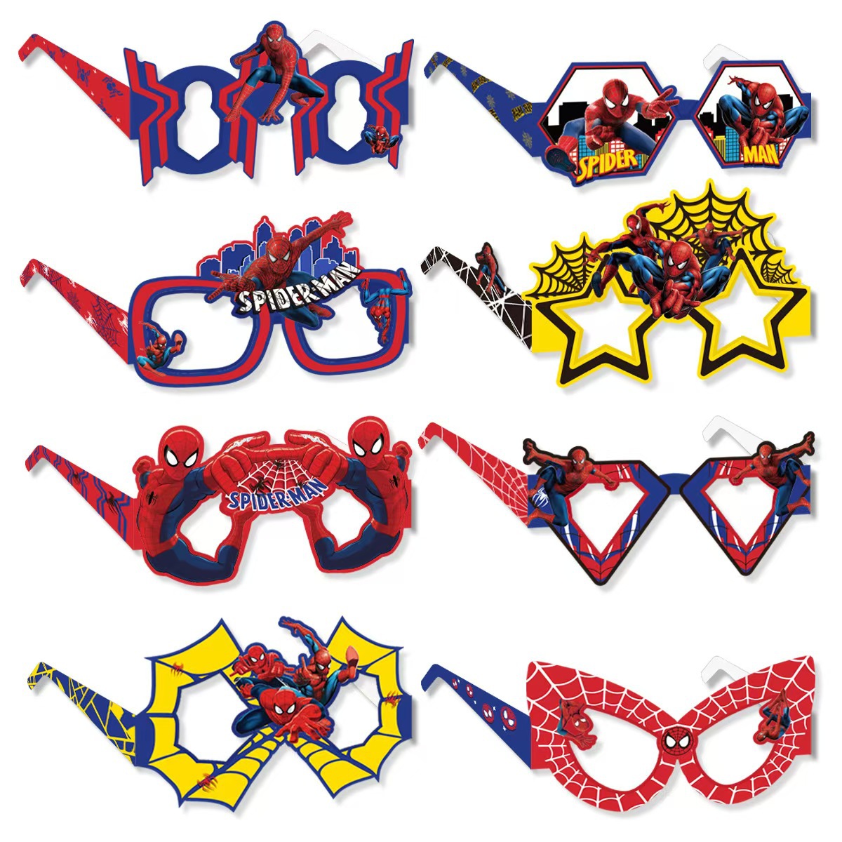 8PCS Spider-Man Paper Eco-Frie - Kids Toys Return Gift recension och pris