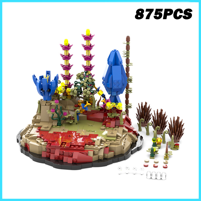 875PCS NEW MOC Exhibition Land - Kids Toys Exhibition recension och pris