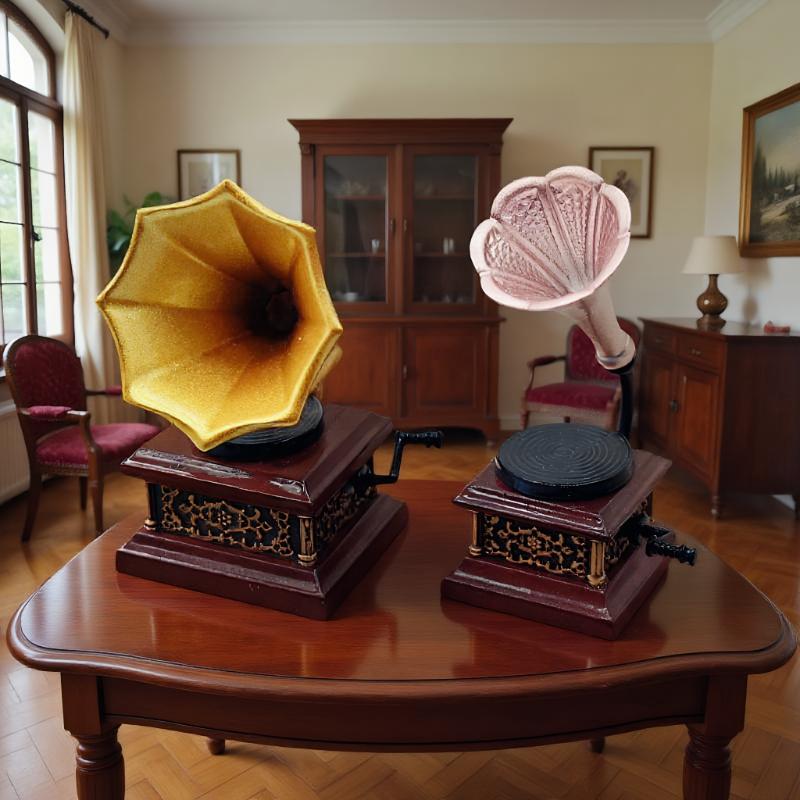 Dollhouse Vintage Phonograph M - Kids Toys House recension och pris