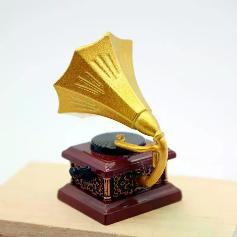 Dollhouse Vintage Phonograph M - Kids Toys House recension och pris