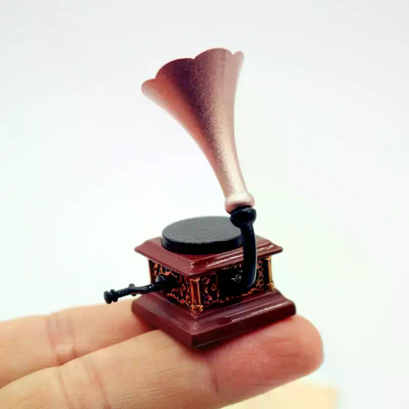 Dollhouse Vintage Phonograph M - Kids Toys House recension och pris