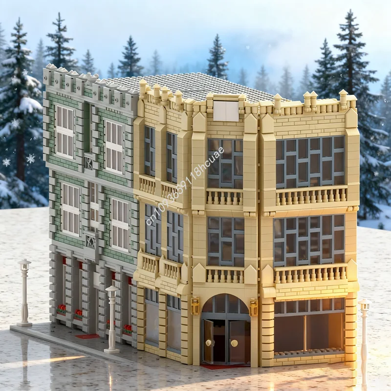 5046pcs MOC Department Store E - Kids Toys Exhibition recension och pris