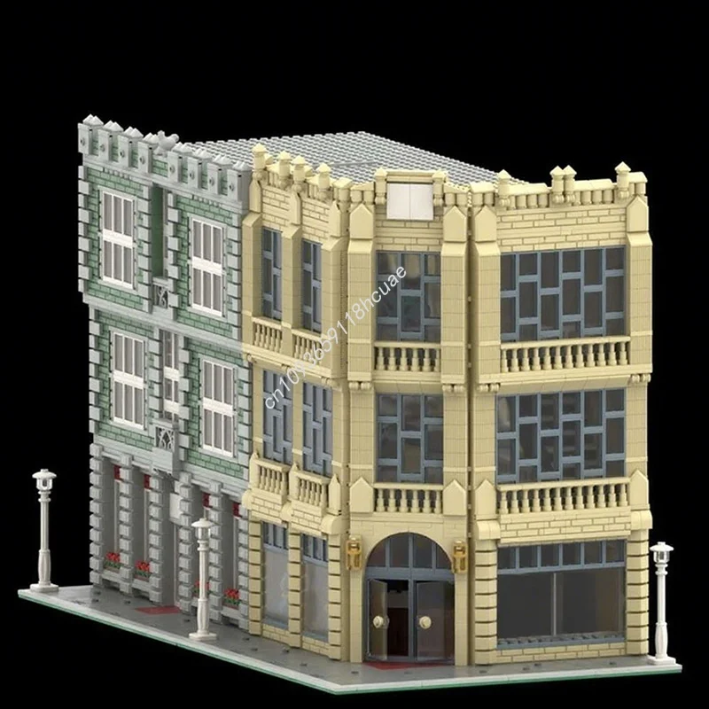 5046pcs MOC Department Store E - Kids Toys Exhibition recension och pris