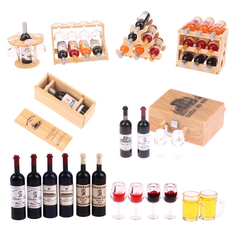 Miniature Wine Glass Rack Gobl - Play Kitchen Set recension och pris