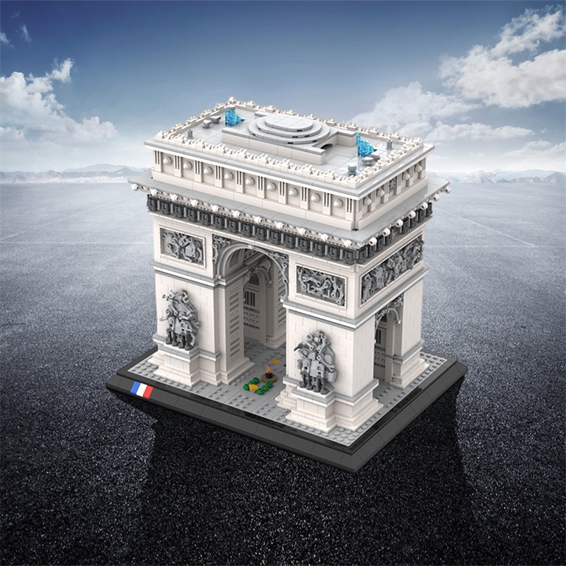 4445PCS Arc de Triomphe Model  - Kids Toys Paris recension och pris