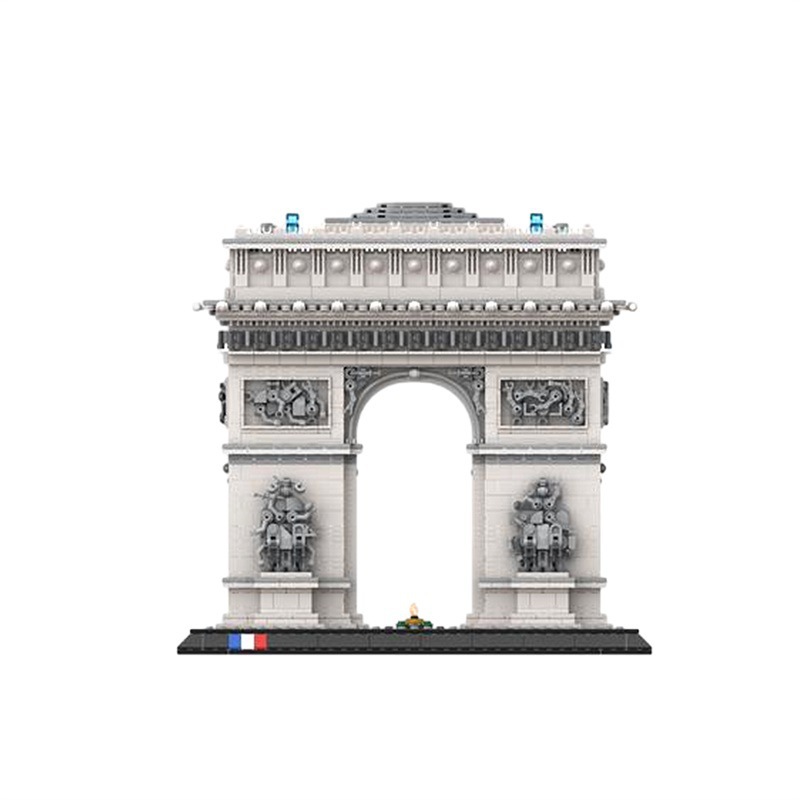4445PCS Arc de Triomphe Model  - Kids Toys Paris recension och pris