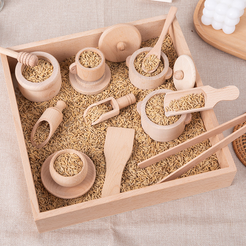 Montessori Sensory Enlighten P - Play Kitchen Set recension och pris