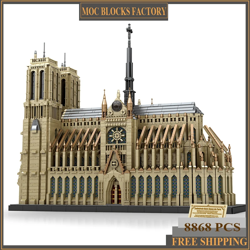 NEW 8868Pcs World Famous Archi - Kids Toys Paris recension och pris