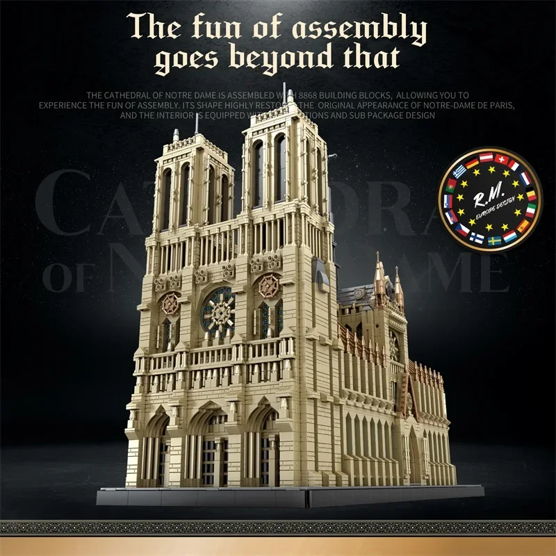 NEW 8868Pcs World Famous Archi - Kids Toys Paris recension och pris