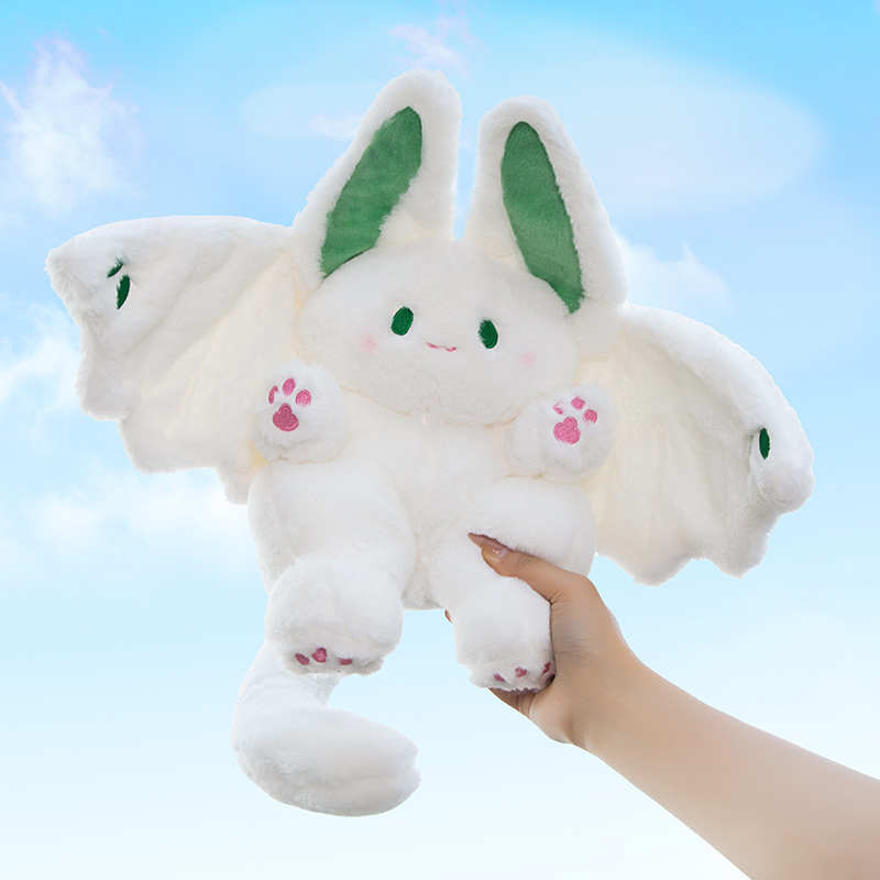 Flying White Rabbit Plush Toy  - Kids Toys Unique recension och pris