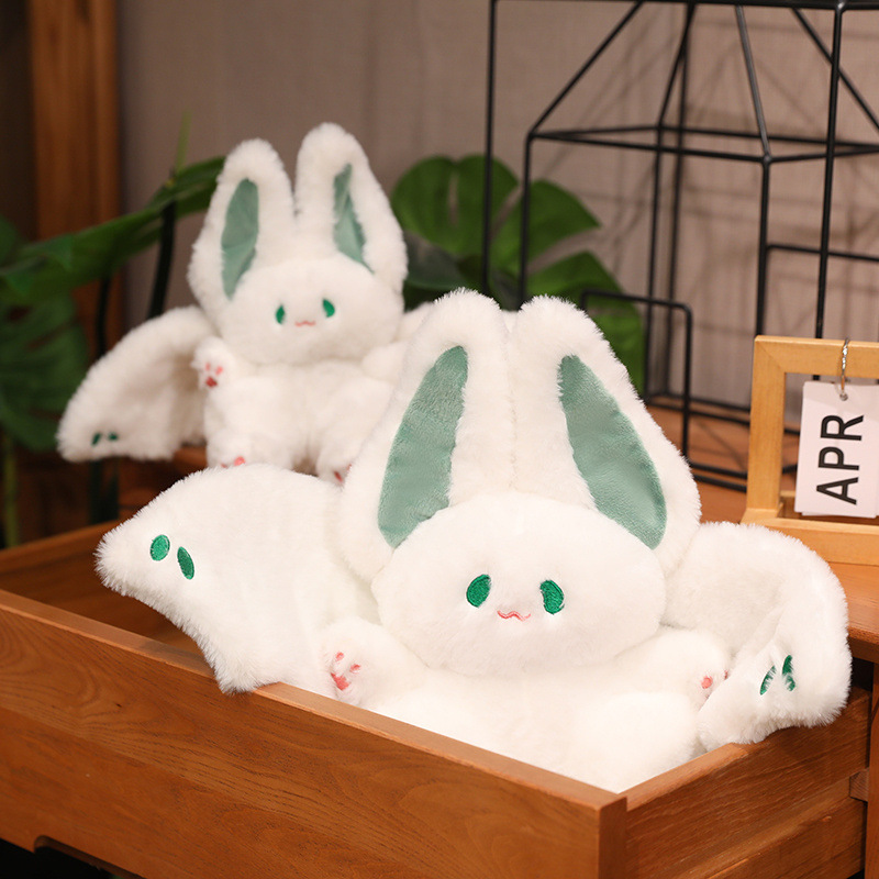 Flying White Rabbit Plush Toy  - Kids Toys Unique recension och pris
