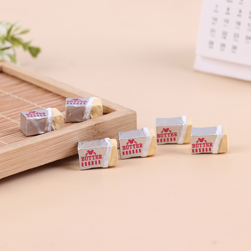 6Pcs Simulation Food Butter Mi - Play Kitchen Set recension och pris