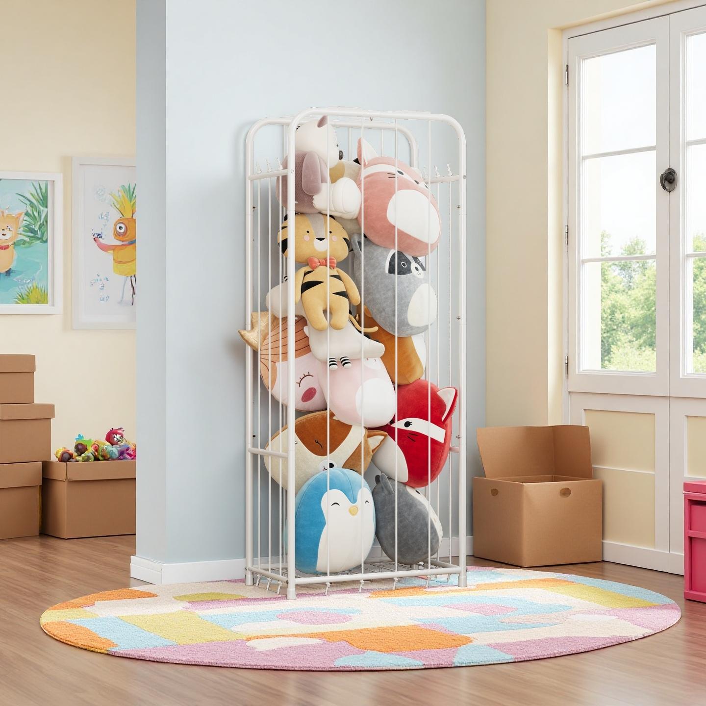 Vertical Stuffed Animal Storag - Kids Toys Animal recension och pris