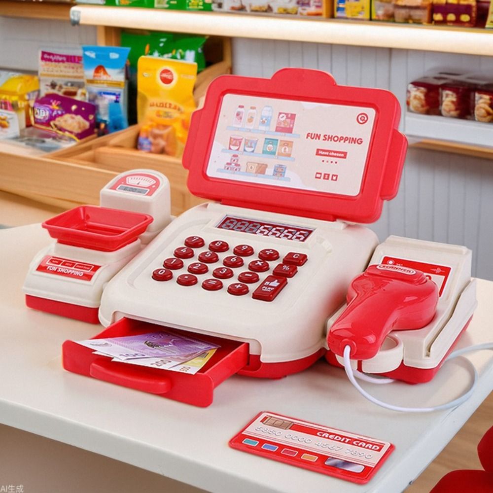 Puzzle Simulation Supermarket  - Toy Cash Register recension och pris
