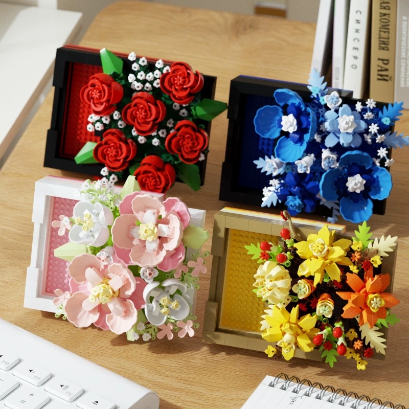 DIY 3D Famous Rose Hibiscus Et - Kids Toys Exhibition recension och pris