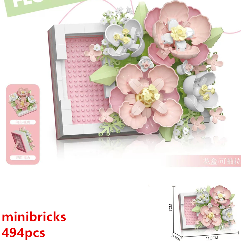 DIY 3D Famous Rose Hibiscus Et - Kids Toys Exhibition recension och pris