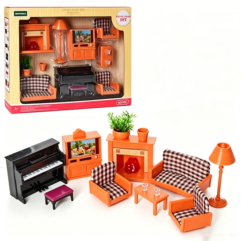 1/12 Scale Dollhouse Furniture - Play Kitchen Set recension och pris